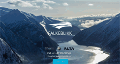 Desktop Screenshot of falkeblikk.no